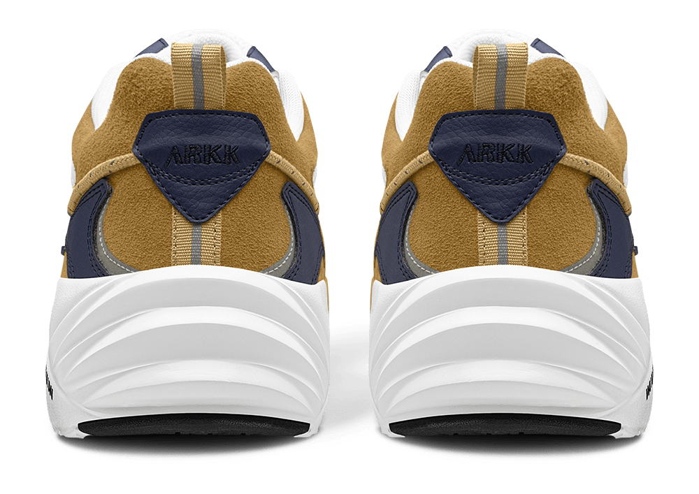 ARKK Collection Tuzon Suede W13 | Honey Mustard Patriot Blue | Women Tuzon